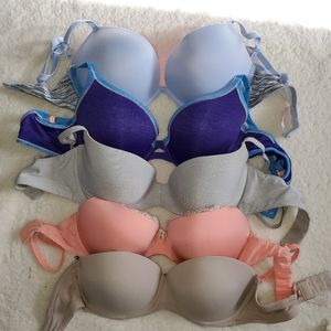 Lot of VS bras, 32D various condition